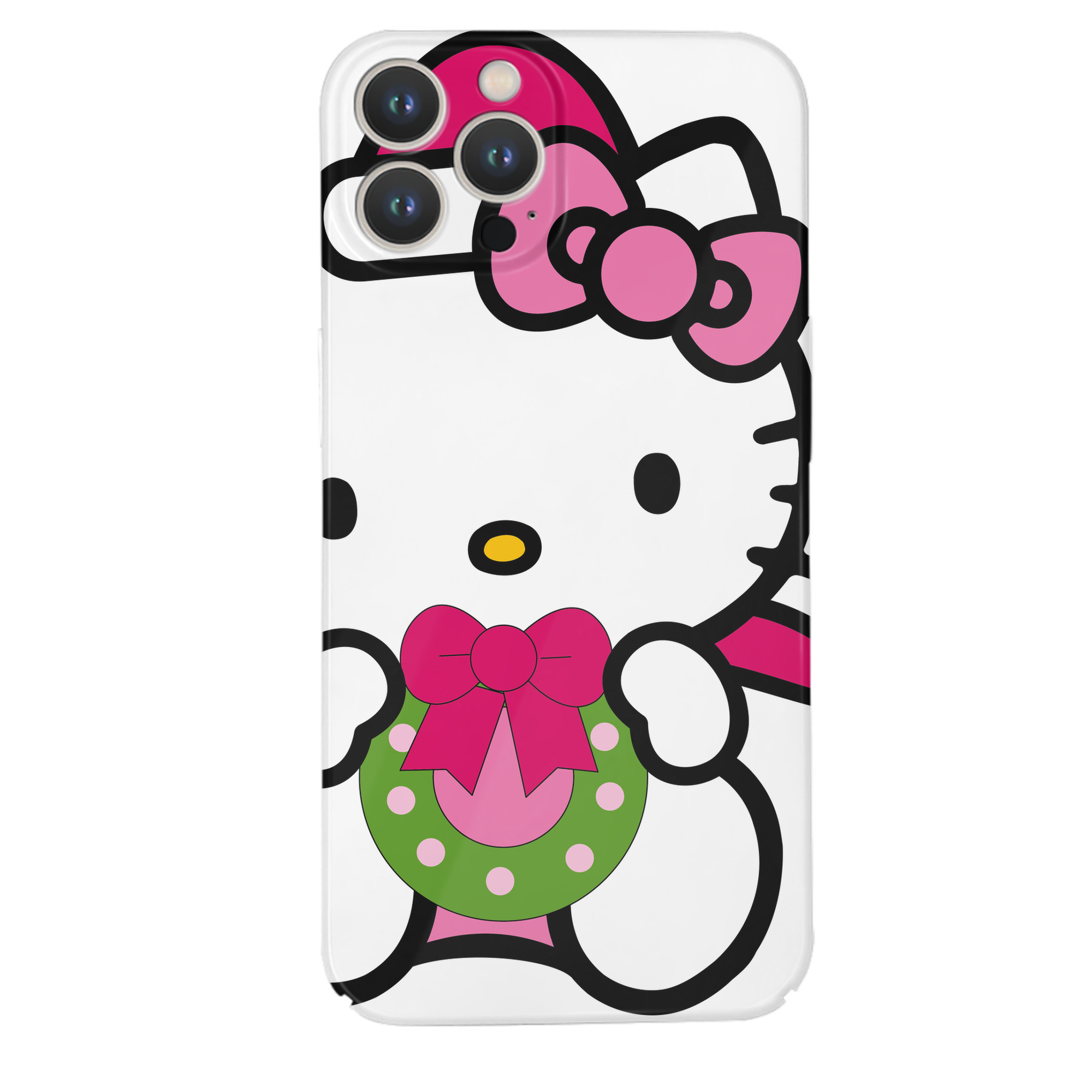 （画像用） Hello Kitty ハローキティ 【iPhone 14シリーズ対応】ハードケース